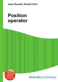 Position operator