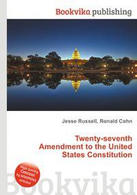 Twenty-seventh Amendment to the United States Constitution