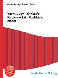 Yarkovsky O'Keefe Radzievskii Paddack effect
