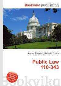 Public Law 110-343