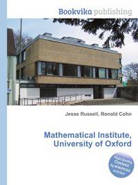 Mathematical Institute, University of Oxford
