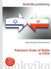 Pakistani Order of Battle in FATA