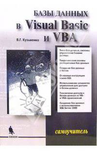 Базы данных в Visual Basic и VBA. Самоучитель