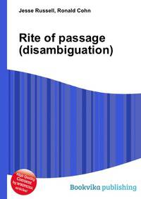 Rite of passage (disambiguation)