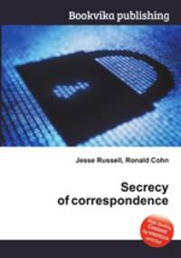 Secrecy of correspondence