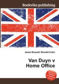 Van Duyn v Home Office