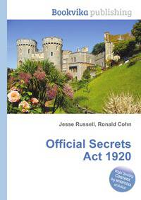 Official Secrets Act 1920