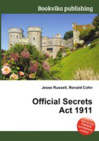 Official Secrets Act 1911