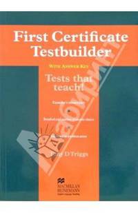 First Certificate: Testbuilder with answer key