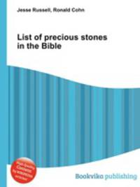 List of precious stones in the Bible