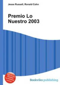 Premio Lo Nuestro 2003