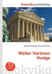 Walter Hartman Hodge