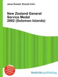 New Zealand General Service Medal 2002 (Solomon Islands)