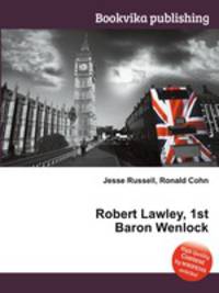 Robert Lawley, 1st Baron Wenlock
