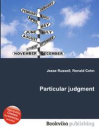 Particular judgment