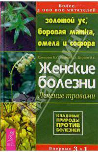 Золотой ус, боровая матка, омела и софора. Женские болезни: лечение травами