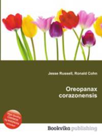 Oreopanax corazonensis
