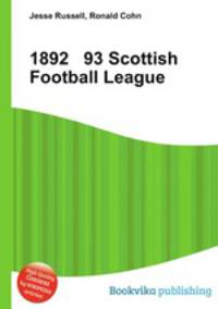 1892 93 Scottish Football League