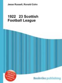 1922 23 Scottish Football League