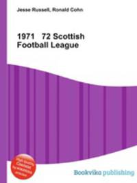 1971 72 Scottish Football League