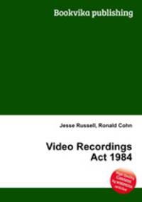 Video Recordings Act 1984