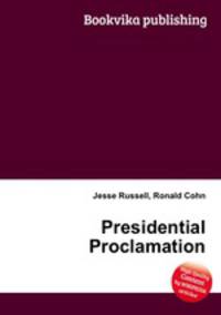Presidential Proclamation