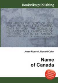Name of Canada
