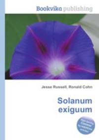 Solanum exiguum