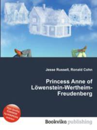 Princess Anne of Lowenstein-Wertheim-Freudenberg