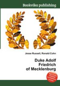 Duke Adolf Friedrich of Mecklenburg