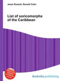 List of soricomorphs of the Caribbean