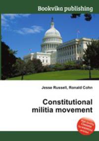 Constitutional militia movement