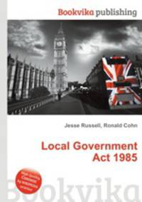Local Government Act 1985
