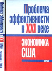 Проблема эффективности в ХХI веке. Экономика США