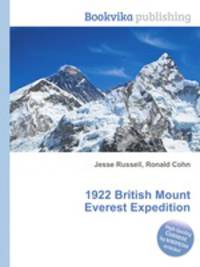 1922 British Mount Everest Expedition