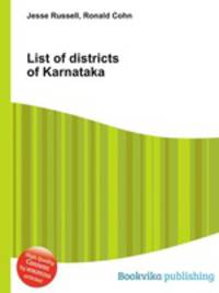 List of districts of Karnataka