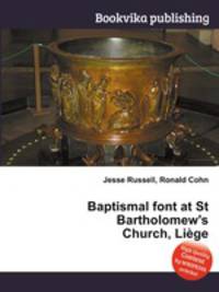 Baptismal font at St Bartholomew