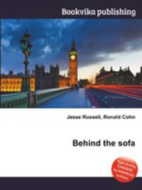 Behind the sofa
