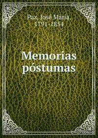 Memorias postumas