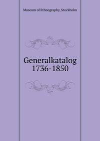 Generalkatalog 1736-1850