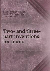 Two- and three-part inventions for piano
