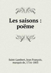 Les saisons : po?me