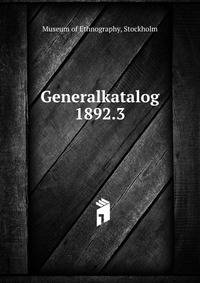 Generalkatalog 1892.3