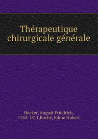 Therapeutique chirurgicale generale