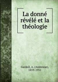 La donne revele et la theologie