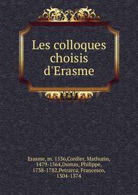 Les colloques choisis d'Erasme