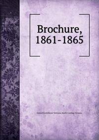 Brochure, 1861-1865