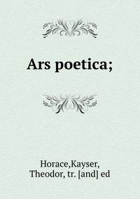 Ars poetica;