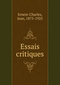 Essais critiques