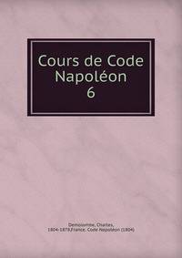 Cours de Code Napolon. 6